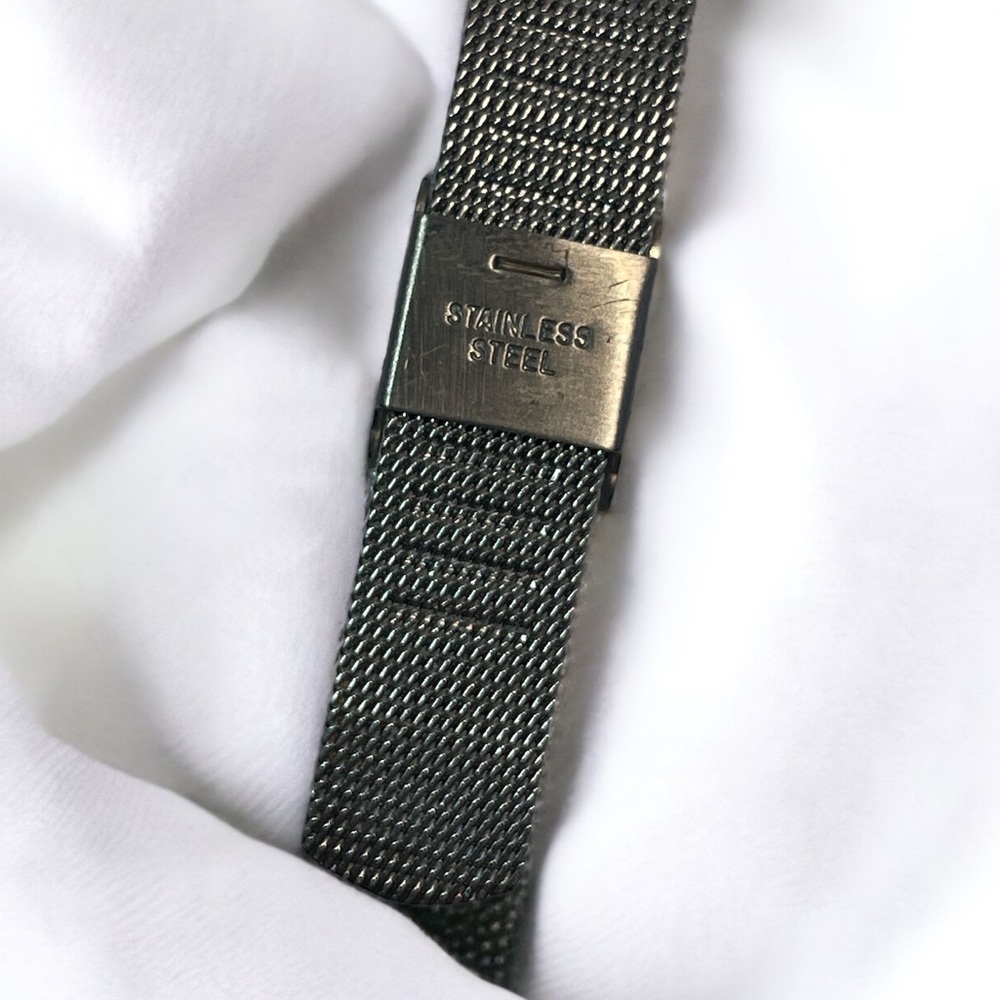Vintage Tissot Silver Watch Blue Face - Picture 4 of 5